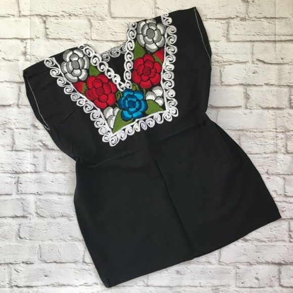 Zinacantan Blouse - Blusa Artesanal Mexicana